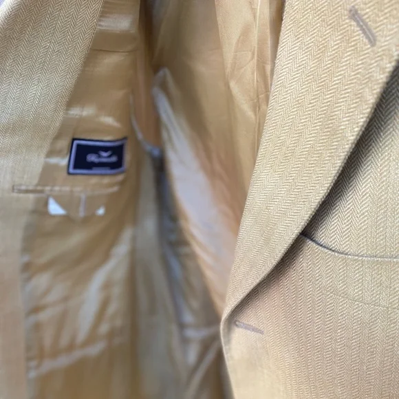 NW Faconnable 🇮🇹 Made Silk/Linen/Wool Sport Coat Sz 40